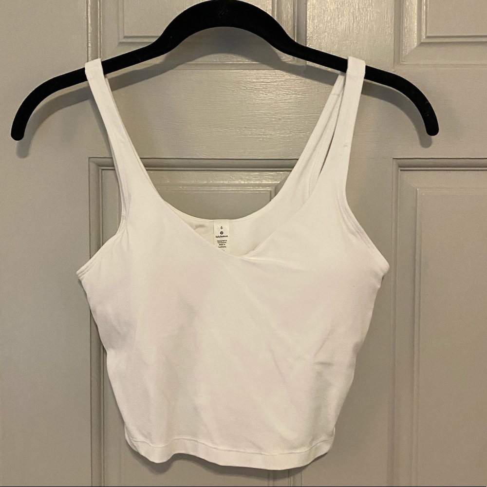 Women’s lululemon align tank size 6 white